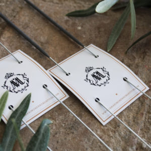 Bengalas Personalizadas para bodas y eventos La Marimorena Creativos