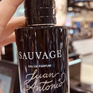 Sauvage Eaud de Parfum Dior Perfume Personalizado con Caligrafía