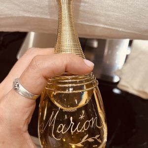 Dior Perfume Personalizado con Caligrafía