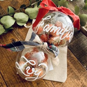 bolas personalizadas para arbol de navidad la marimorena creativos