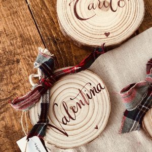 rodajas personalizadas para arbol de navidad